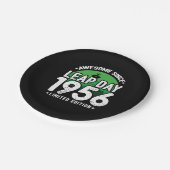 1956素晴らし年閏年日以後2月29誕生日 ペーパープレート (アングル)