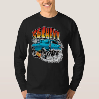 1956 モンスター ホットロッド ワゴン Tシャツ