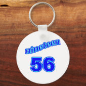 1956 19 56 キーホルダー (正面)