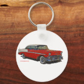 1956_Chevrolet_emboss キーホルダー (正面)