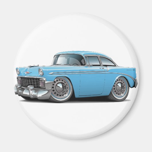 1956 Chevy Belair Ltブルーカー マグネット (正面)