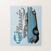 1957の青のカスタムのクラシック ジグソーパズル (縦)