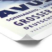 1957アバスグランプリヴィンテージレース ポスター (角)