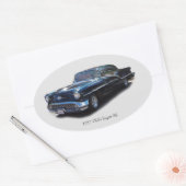 1957オールド88すごいステッカー 楕円形シール (封筒)