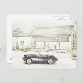 1957コルベット兌換はがき ポストカード (正面/裏面)