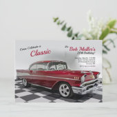 1957シェヴィーベルエア招待状 招待状 (スタンド正面)