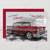 1957シェヴィーベルエア招待状 招待状 (正面/裏面)