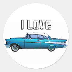 1957シクラシックェビーベルアイアのカスタム ラウンドシール