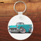 1957シブイベレアターコイズコンバーチブル キーホルダー (正面)
