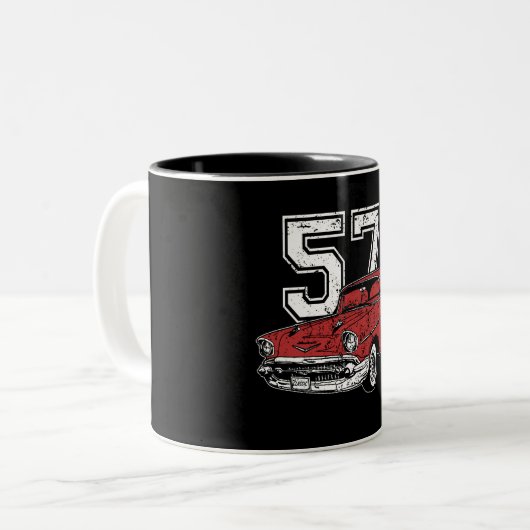 1957シブベルエアコーヒーマグ ツートーンマグカップ (正面左)