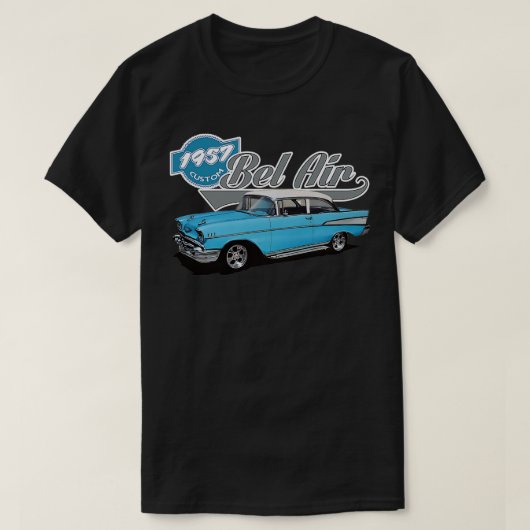 1957シボエベルエアポー Tシャツ (デザイン正面)