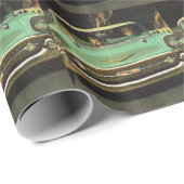 1957シボエベルエア ラッピングペーパー (ロールコーナー)