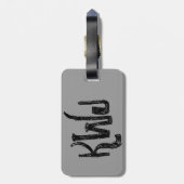 1957シボレーベルエアクラシックカー ラゲッジタグ (裏面縦)