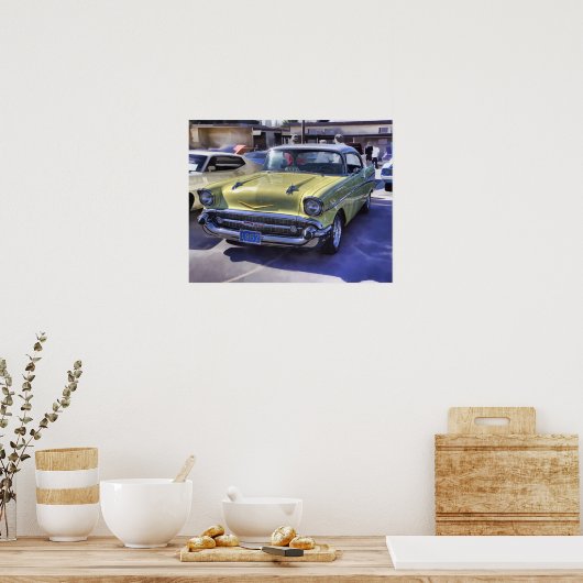 1957シボレー ポスター (キッチン)