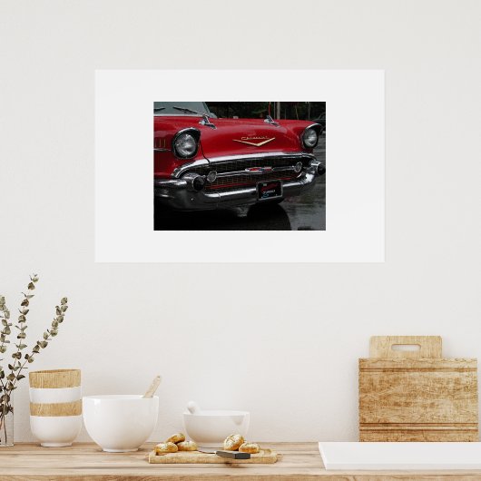 1957シボレー ポスター (キッチン)