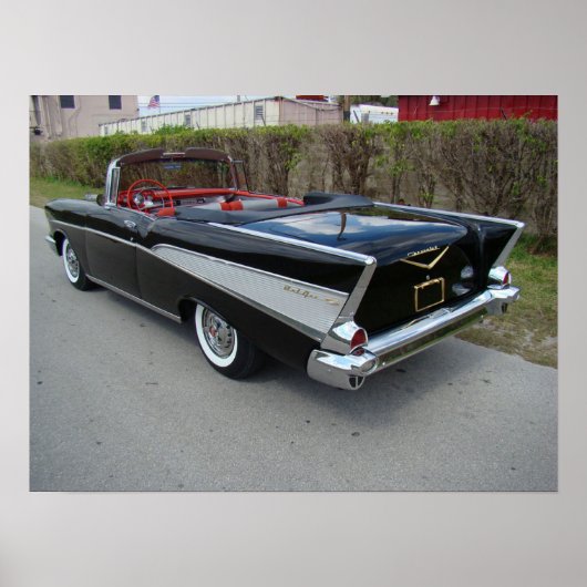 1957シボレーBel-Air ポスター (正面)