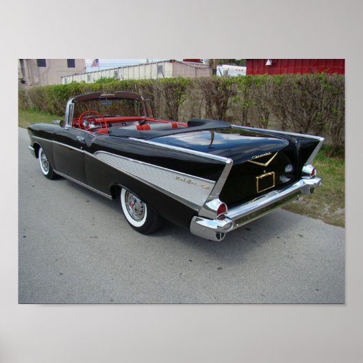 1957シボレーBel-Air ポスター (正面)