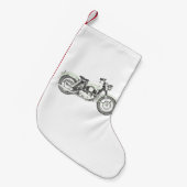 1957スポーツスターバイク スモールクリスマスストッキング (正面 (吊り時))