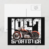 1957スポーツスター ポストカード (正面/裏面)