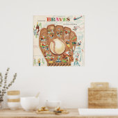 1957ミルウォーキーウィスコンシン土産 ポスター (キッチン)