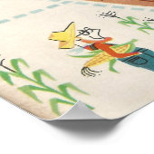 1957ミルウォーキーウィスコンシン土産 ポスター (角)