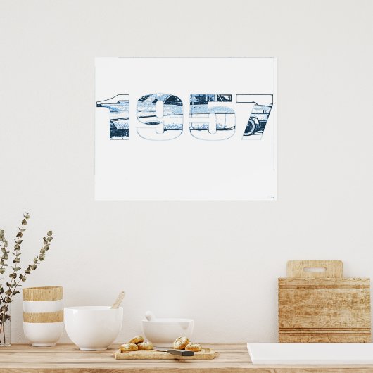 1957山形 ポスター (キッチン)