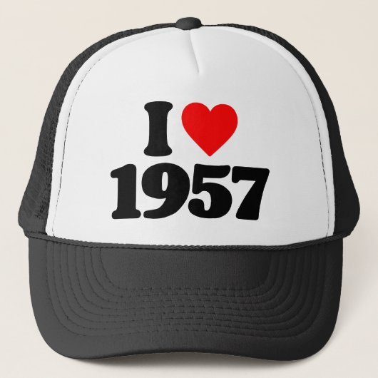 1957年が大好き キャップ (正面)