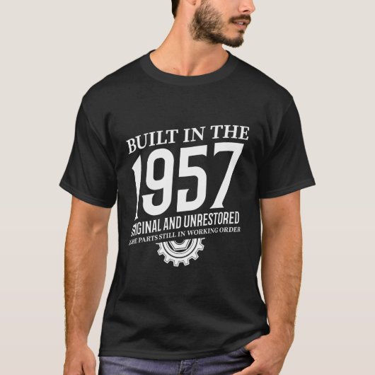 1957年に建設 Tシャツ (正面)