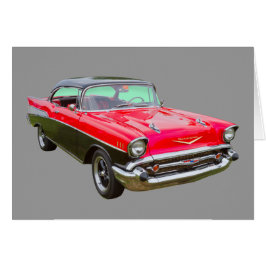 1957年のシボレーBel Airのクラシック車