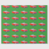 1957年のシボレーBel Airの変換可能なクラシックカー ラッピングペーパー (フラット)