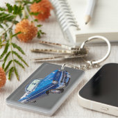 1957年のシボレーBel Airの2ドアのコンバーチブル キーホルダー (正面右)