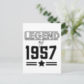 1957年のヴィンテージ伝説 ポストカード (スタンド正面)