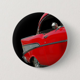 1957年のChevyボタン 缶バッジ