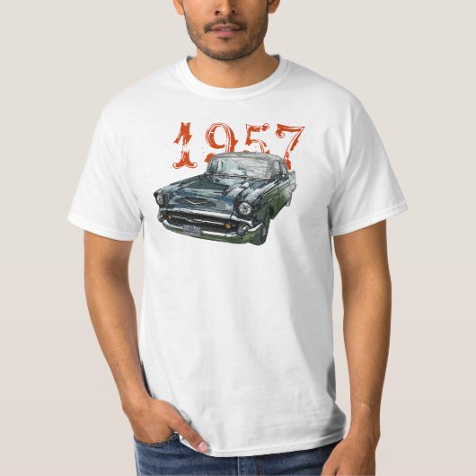 1957年のChevy Tシャツ (正面)