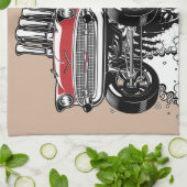 1957年のGasserの台所用品 キッチンタオル (折り畳み)