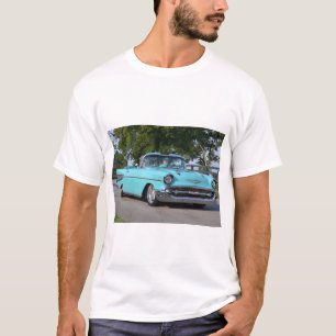 1957年シボレー男性用Tシャツ Tシャツ