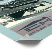 1957年デザイン賞受賞中世紀ハモダンウス ポスター (角)