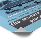 1957年デザイン賞受賞中世紀ハモダンウス ポスター (角)