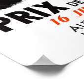 1957年パリグランプリヴィンテージレース ポスター (角)