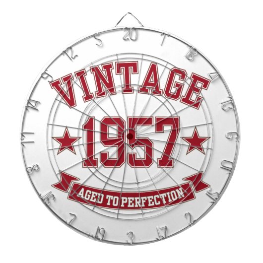 1957年ヴィンテージ完成度 ダーツボード (正面)