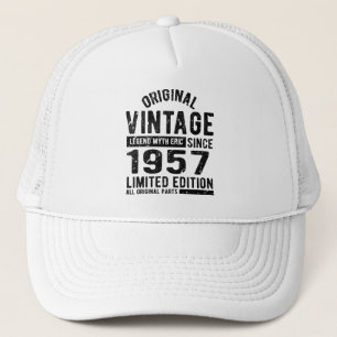1957年ヴィンテージ誕生日 キャップ