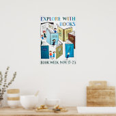 1957年児童書週間ポスター ポスター (キッチン)