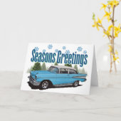 1957年積雪ベルエア カード (黄色い花)