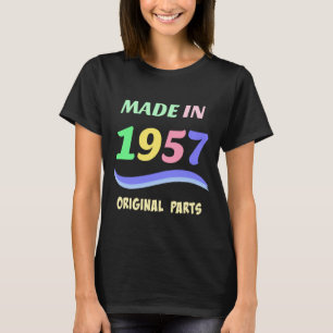 1957年製、カラフル Tシャツ