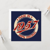 1957年製 カード (正面/裏面インサイチュ)