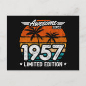 1957年限定復刻エディション・レトロ・アンビリーバブル 1957年からすごい ポストカード (正面)