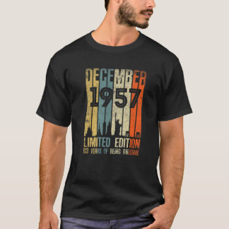 1957年12月T 63歳1957年誕生日ギフト Tシャツ
