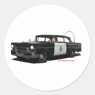 1957年 – 水銀 – モントレー – 高速道路パトロール車 ラウンドシール