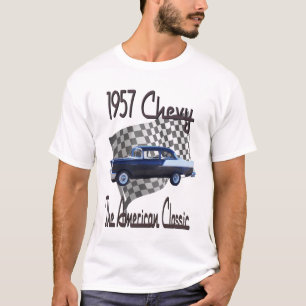 1957年Chevyのティー、アメリカのクラシックの Tシャツ