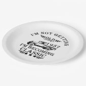 1957生まれ年のヴィンテージ誕生日 ペーパープレート (アングル)